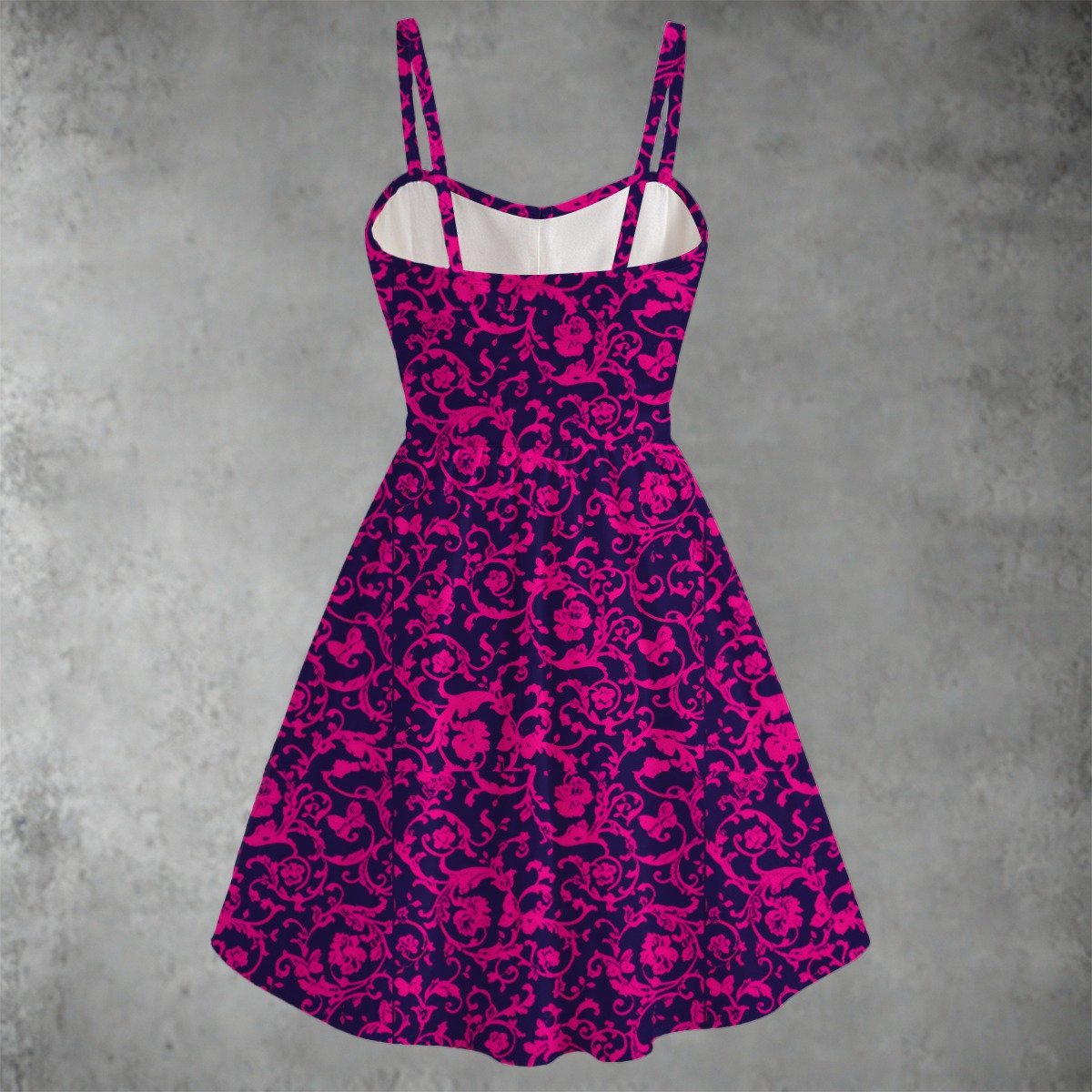 All-over print Women's Spaghetti Strap Dress - Image 2