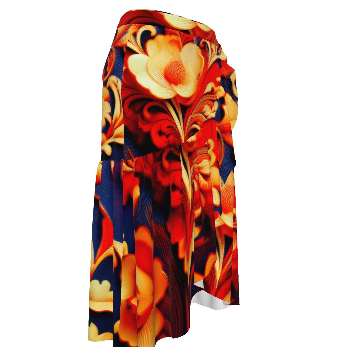 All-Over Print Women's Wrap Skirt
