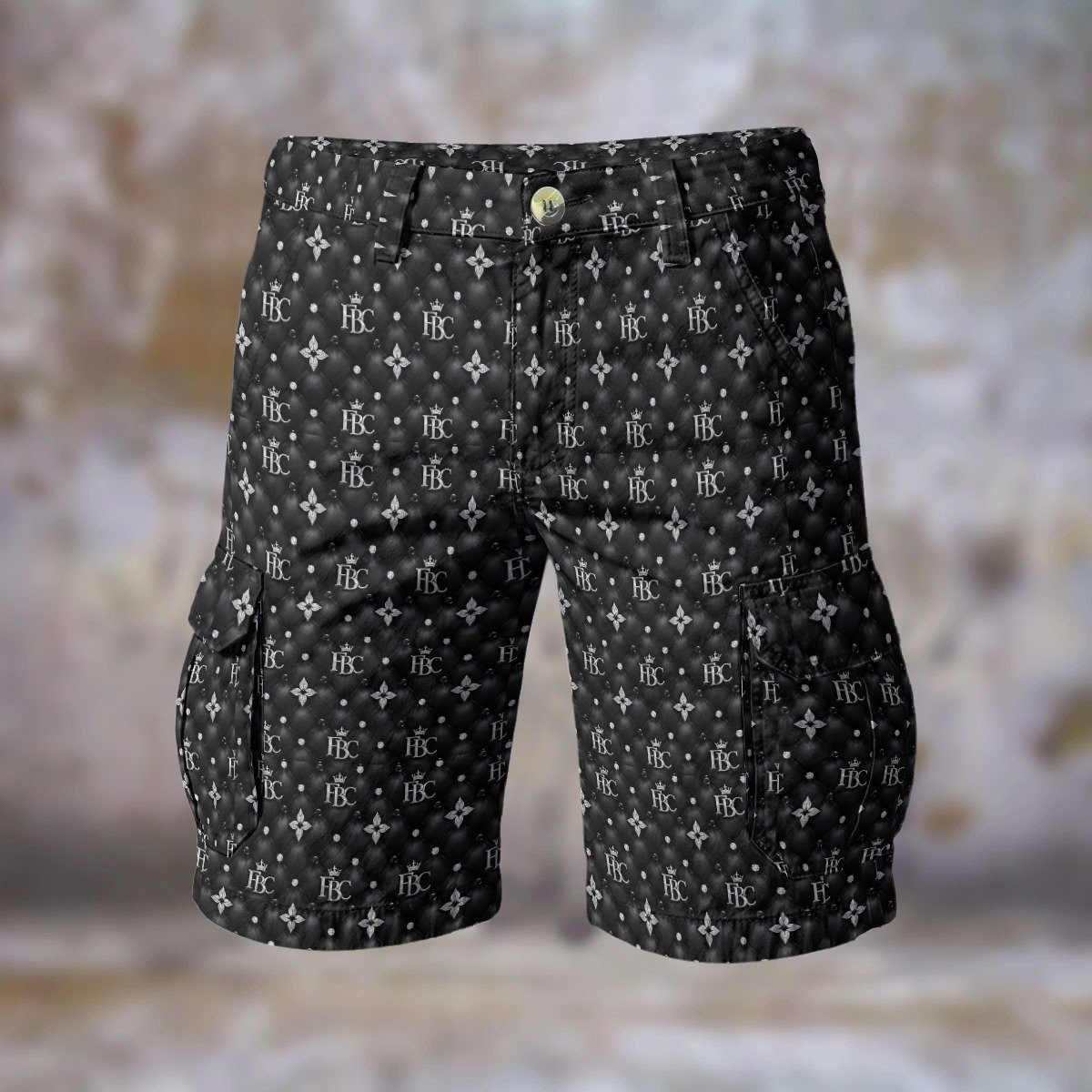 FullbreedCustom Print Men's Cargo Shorts