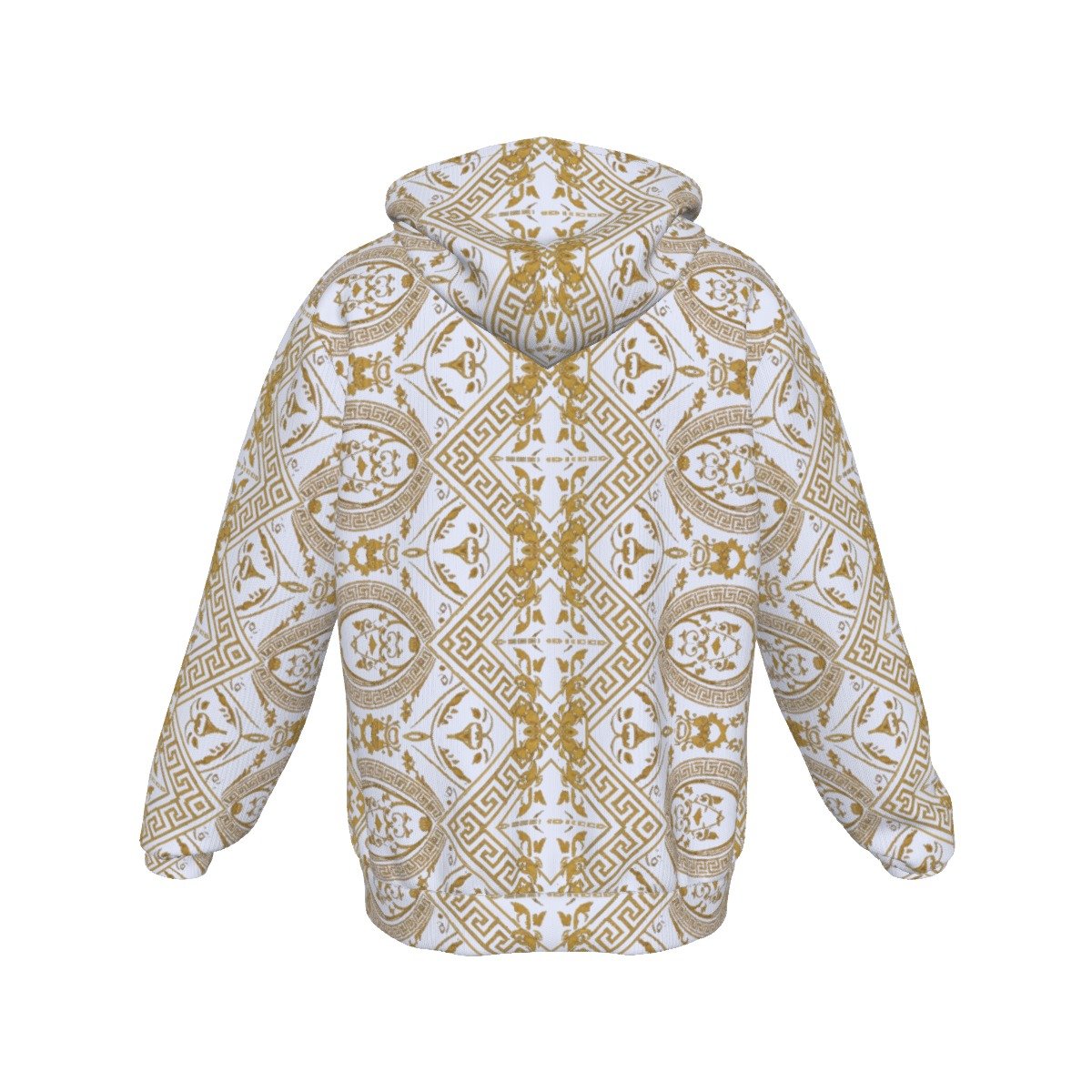 All-Over Print Men's Heavy Fleece Zip Up Hoodie - Image 3