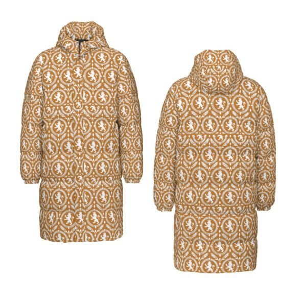 FullbreedCustom  Print Unisex Long Down Jacket