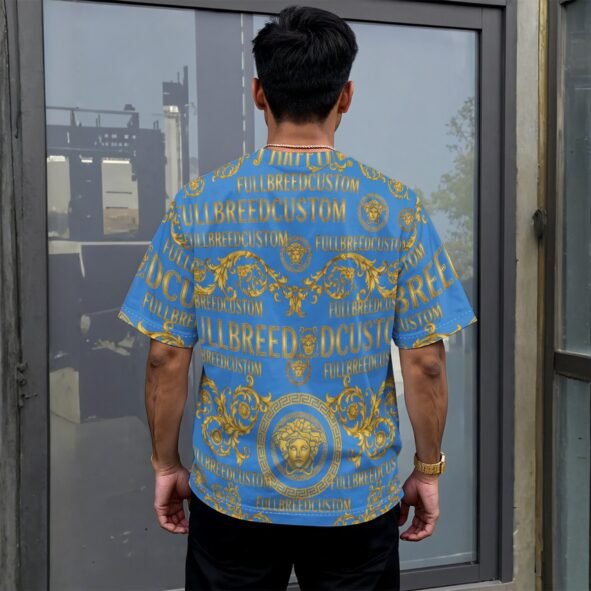 All-Over Print Unisex Drop-shoulder T-shirt|180GSM