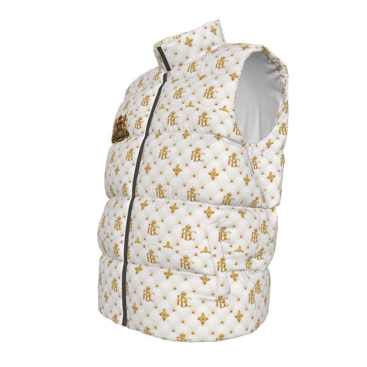 FullbreedCustom Print Unisex Down Vest - Image 6