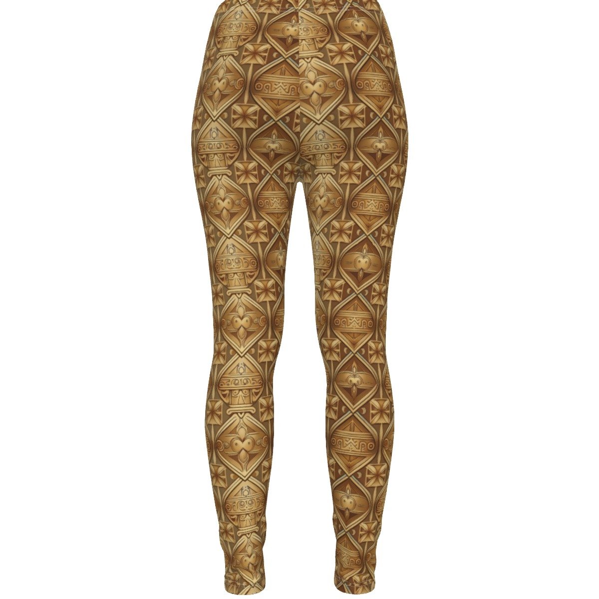 All-Over Print Women's Ripped Leggings - Image 3