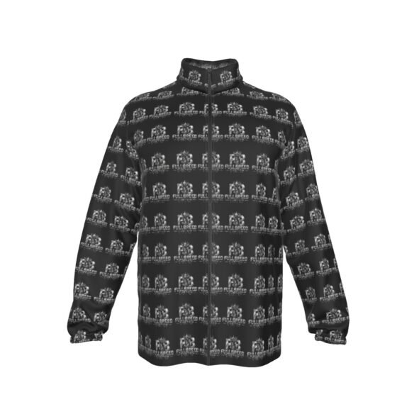 FullbreedCustom Print Men's Stand-up Collar Zip-up Windproof Jacket