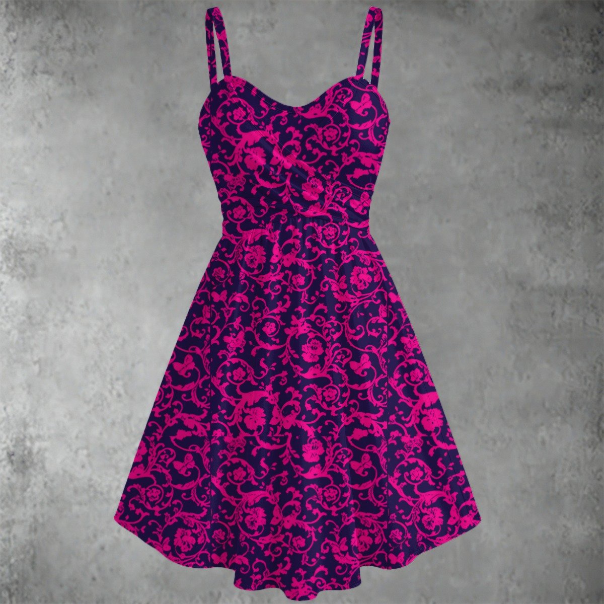 All-over print Women's Spaghetti Strap Dress