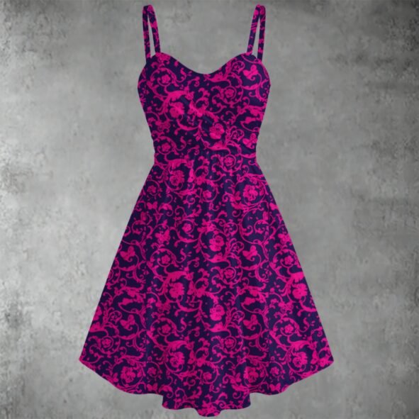 All-over print Women's Spaghetti Strap Dress