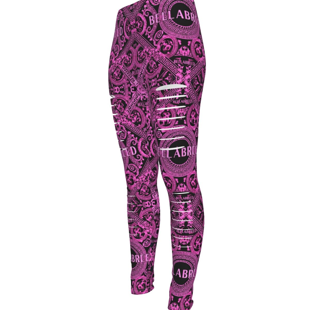 All-Over Print Women's Ripped Leggings - Image 4