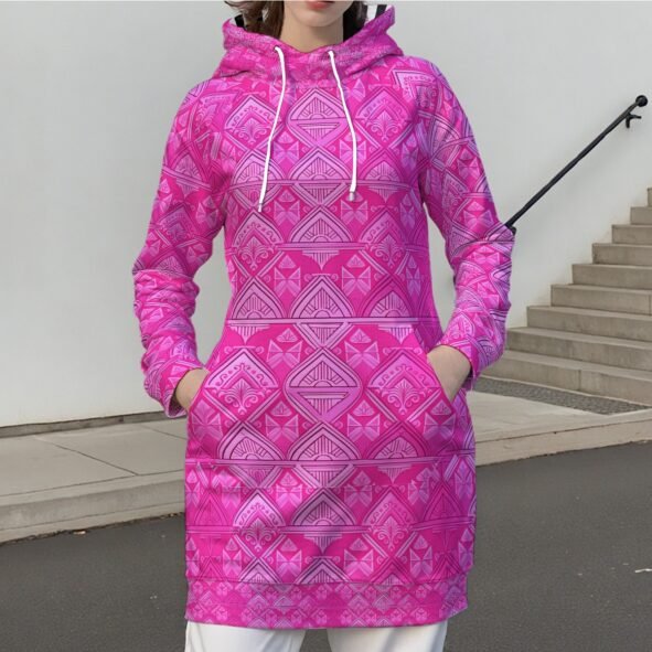 All-Over Print Women's Pullover Hoodie With Raglan Sleeve