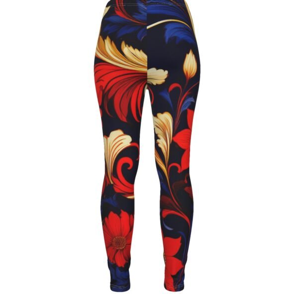 All-Over Print Women's Ripped Leggings