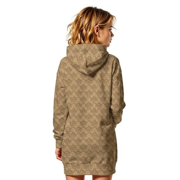 All-Over Print Women's Heavy Fleece Long Hoodie
