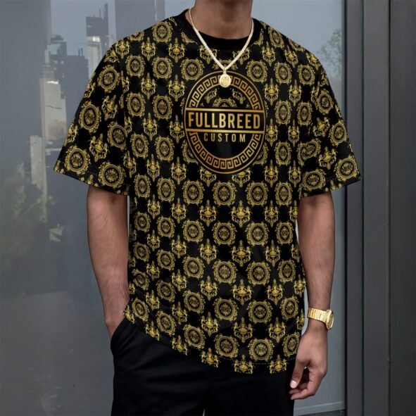 All-Over Print Unisex Drop-shoulder T-shirt|180GSM