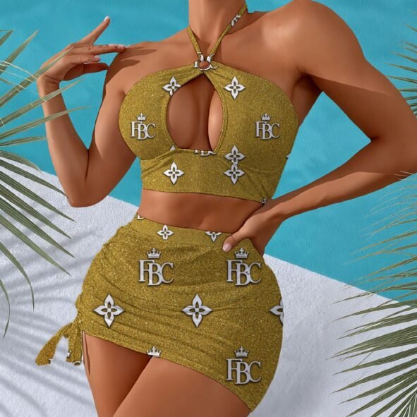 FullbreedCustom Women's Halter Neck swimming Suit