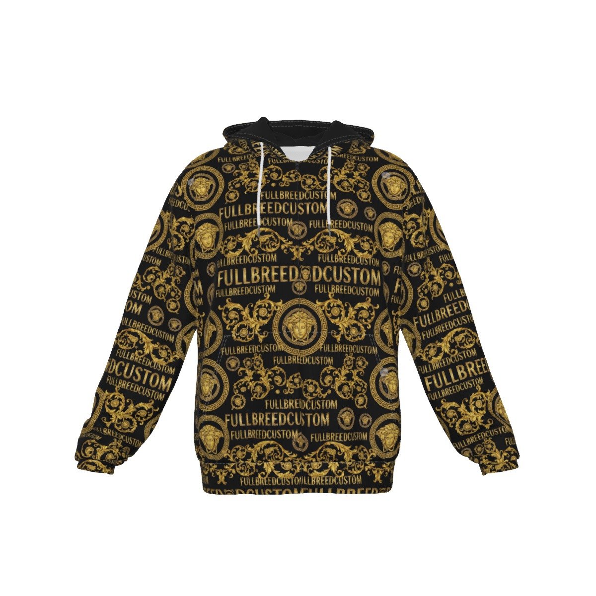 All-Over Print Men's Heavy Fleece Zip Up Hoodie - Image 5
