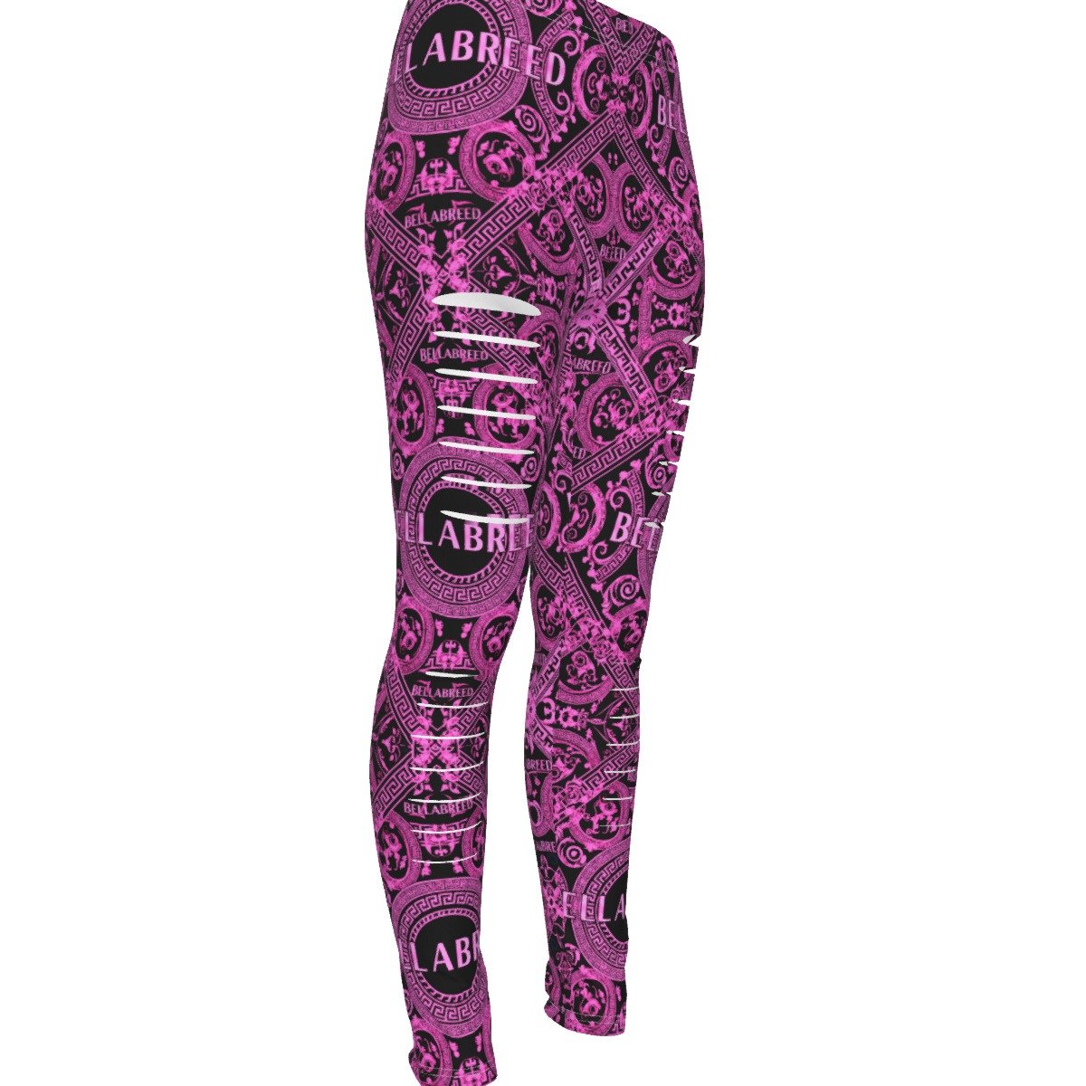 All-Over Print Women's Ripped Leggings - Image 3