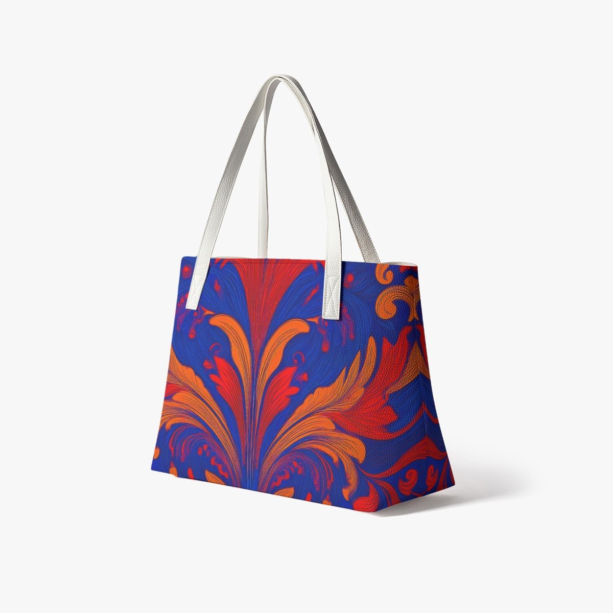 Stylish PU Leather Tote Bag - Image 4