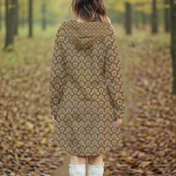 All-Over Print Women's Longline Hoodie Dress