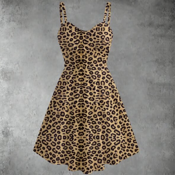 All-over print Women's Spaghetti Strap Dress