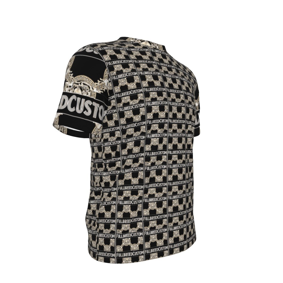 All-Over Print Men’s Oversize Crewneck T-Shirt|230GSM Cotton - Image 4