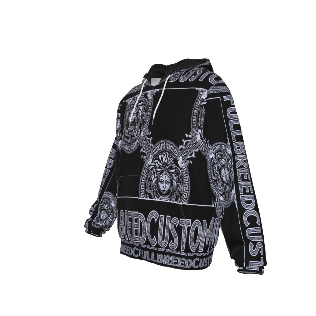 All-Over Print Men's Heavy Fleece Zip Up Hoodie