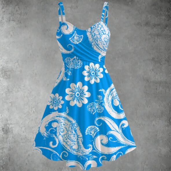 All-over print Women's Spaghetti Strap Dress