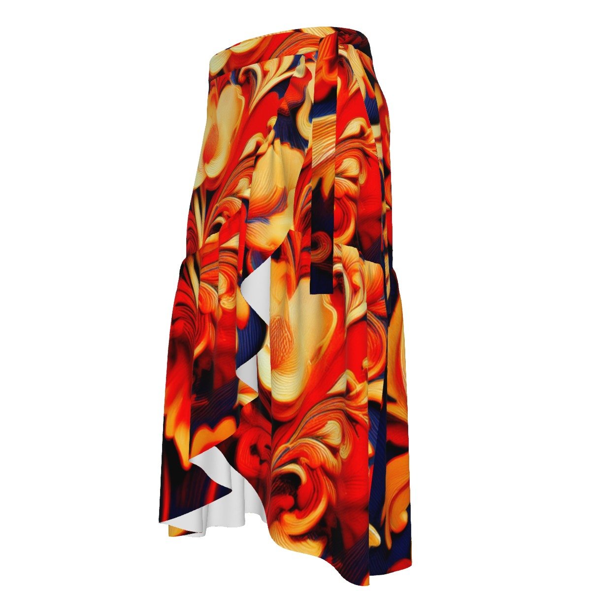All-Over Print Women's Wrap Skirt - Image 2