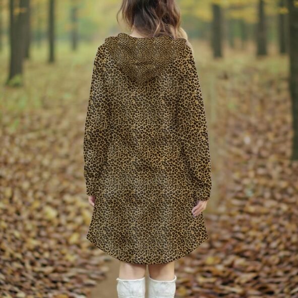 All-Over Print Women's Longline Hoodie Dress