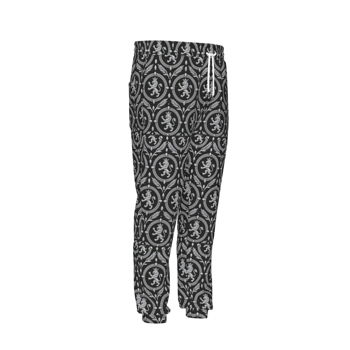 FullbreedCustom Print Men's Sweatpants With Waistband - Image 3