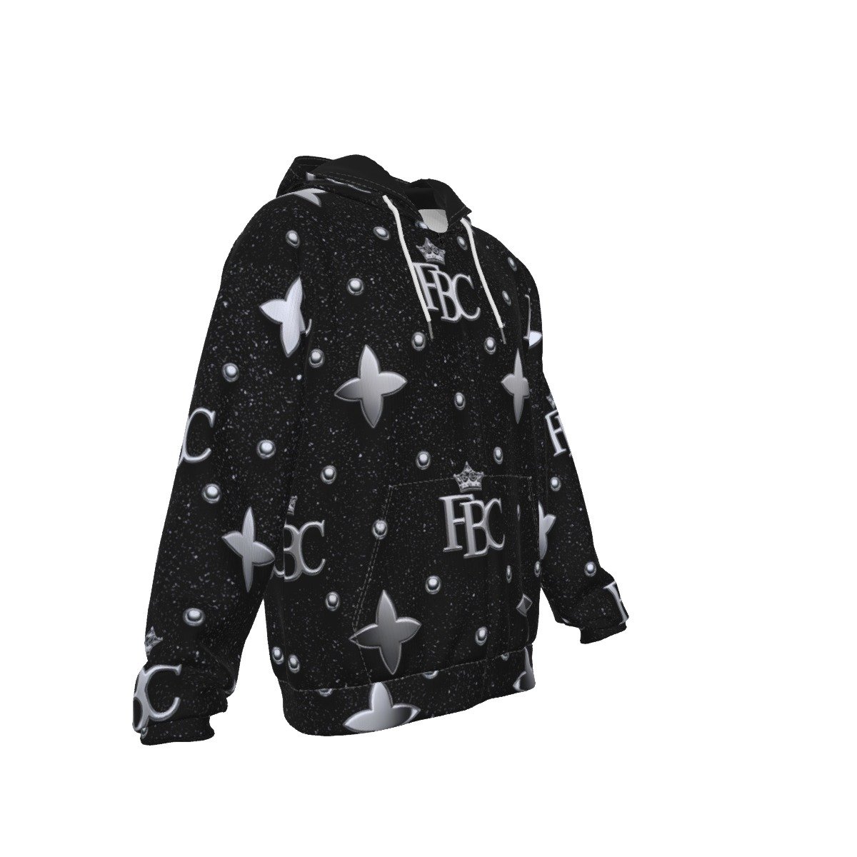 All-Over Print Men's Heavy Fleece Zip Up Hoodie - Image 6