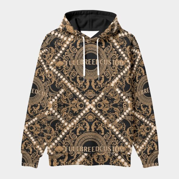 Eco-friendly All-Over Print Unisex Pullover Hoodie