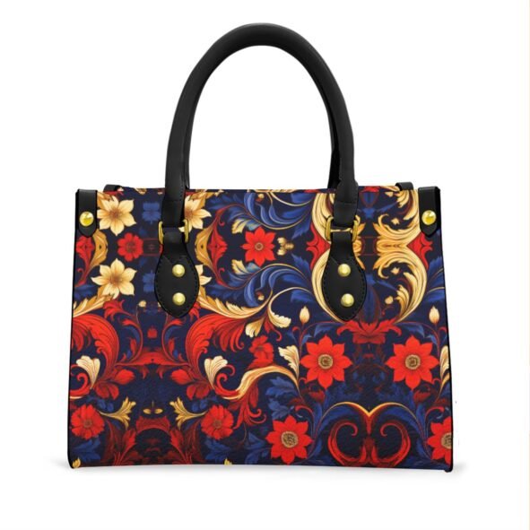 Women's Tote Bag With Black Handle