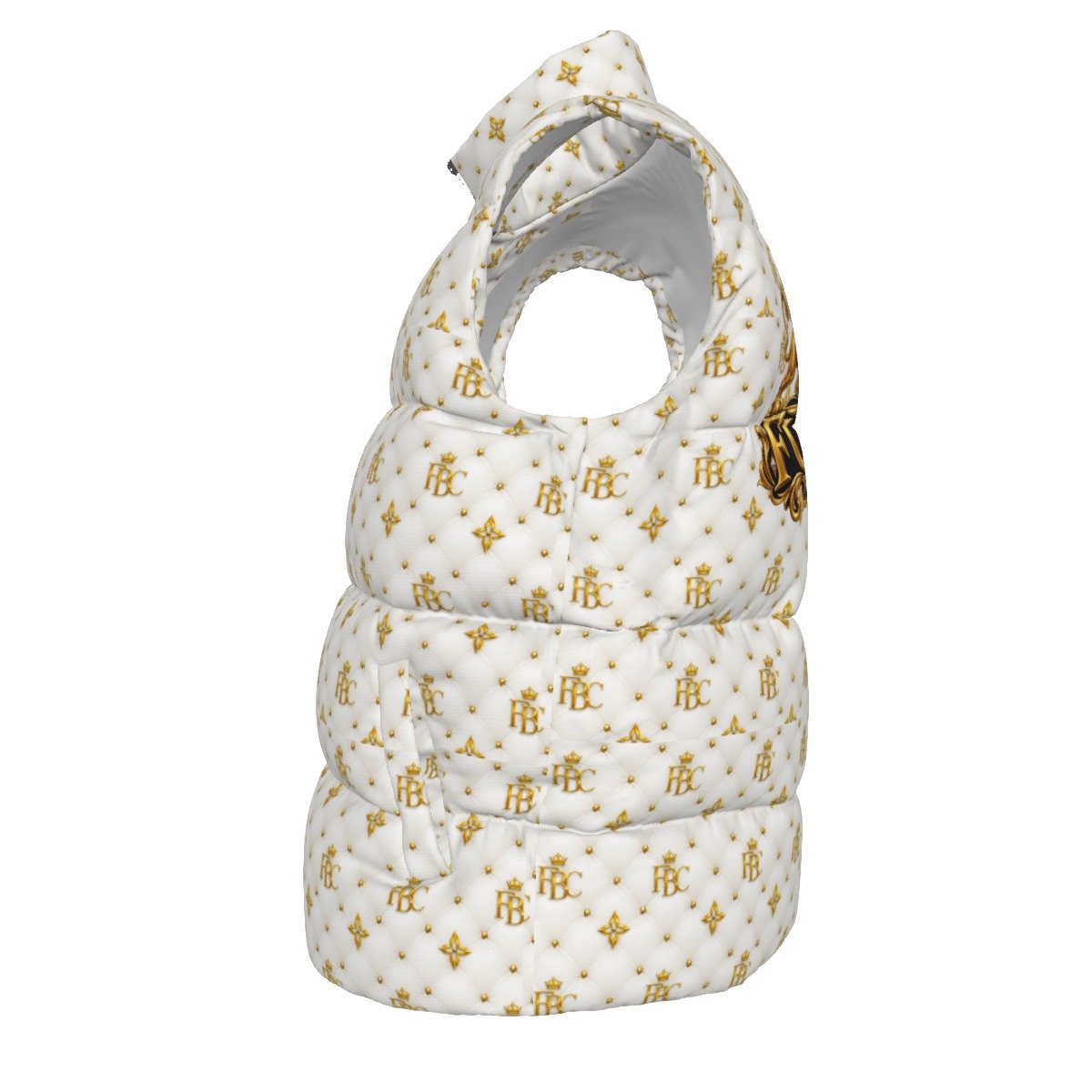 FullbreedCustom Print Unisex Down Vest - Image 5