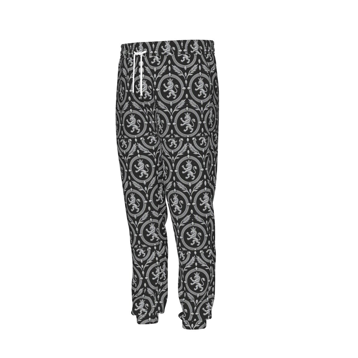 FullbreedCustom Print Men's Sweatpants With Waistband - Image 2