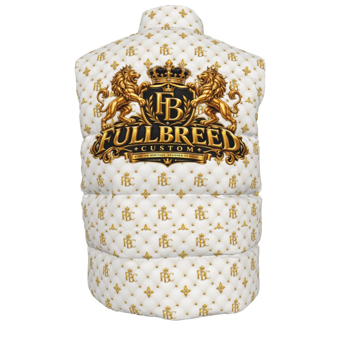 FullbreedCustom Print Unisex Down Vest