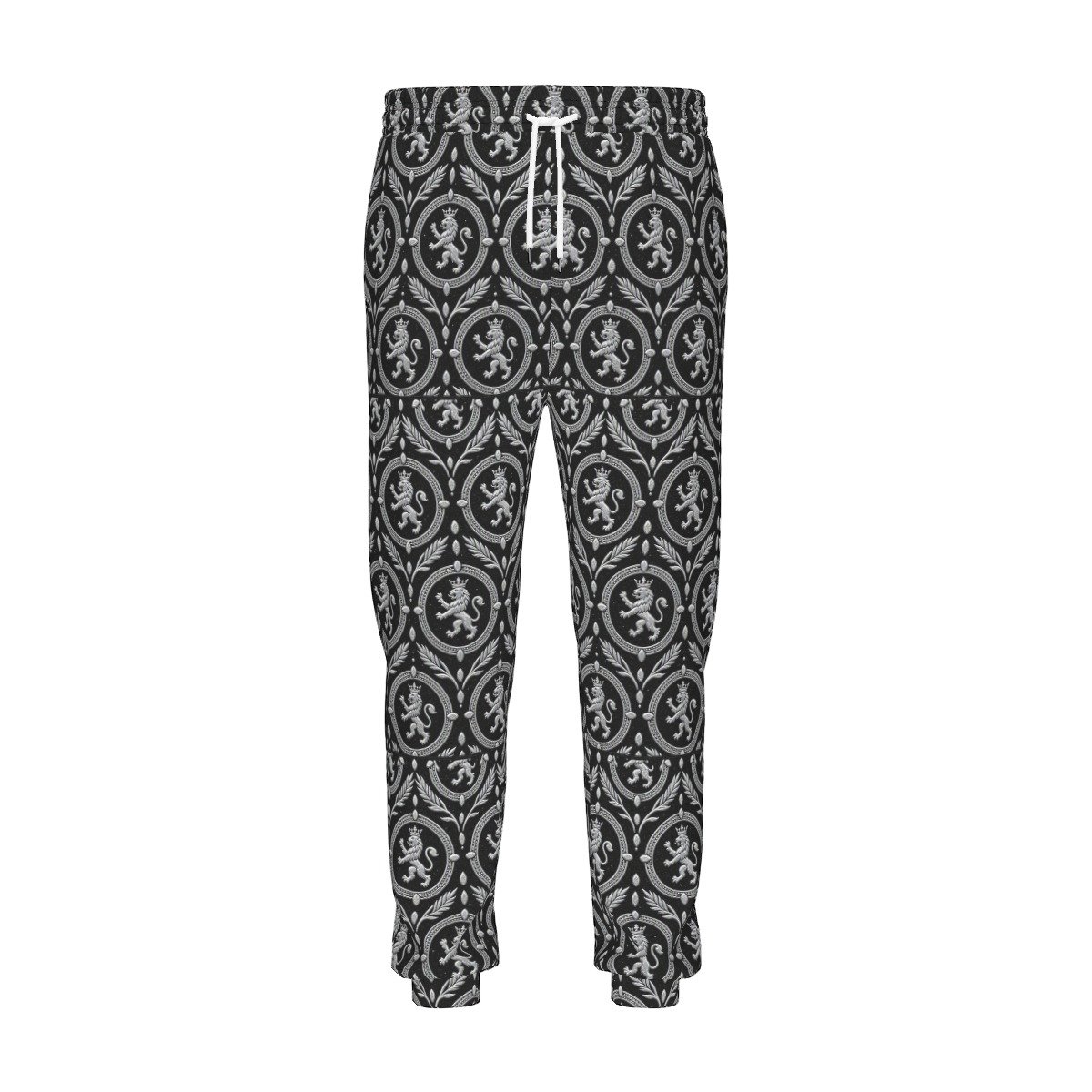FullbreedCustom Print Men's Sweatpants With Waistband