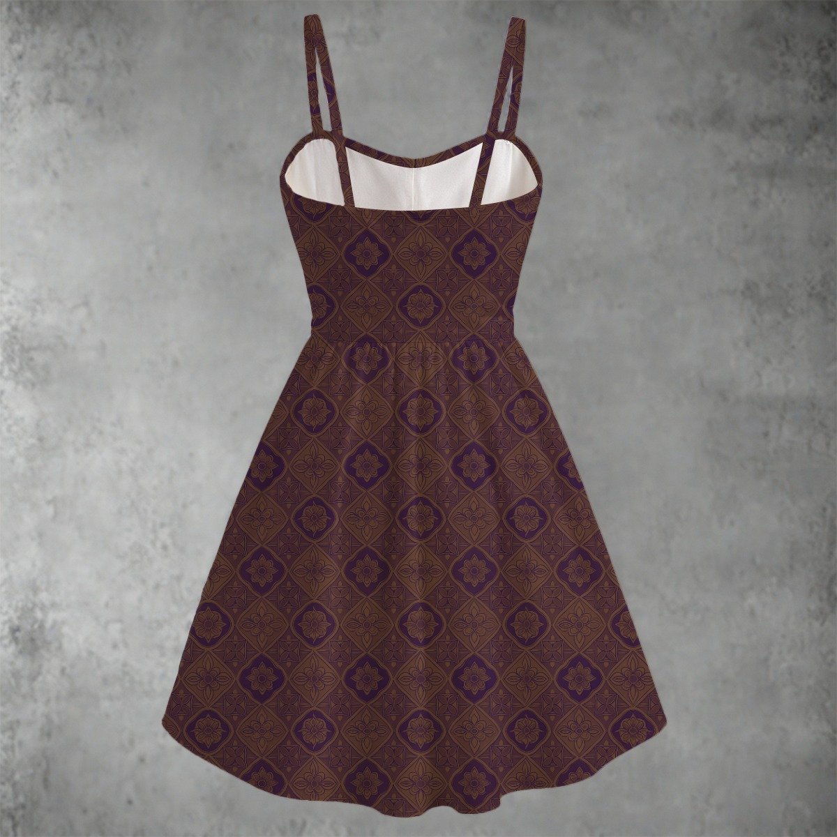 All-over print Women's Spaghetti Strap Dress - Image 2