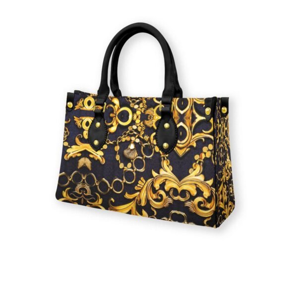 Women's Tote Bag With Black Handle