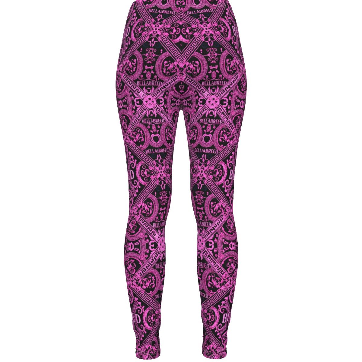 All-Over Print Women's Ripped Leggings - Image 2