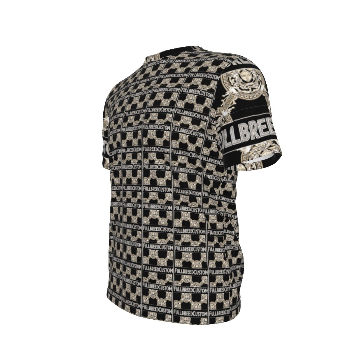 All-Over Print Men’s Oversize Crewneck T-Shirt|230GSM Cotton - Image 3