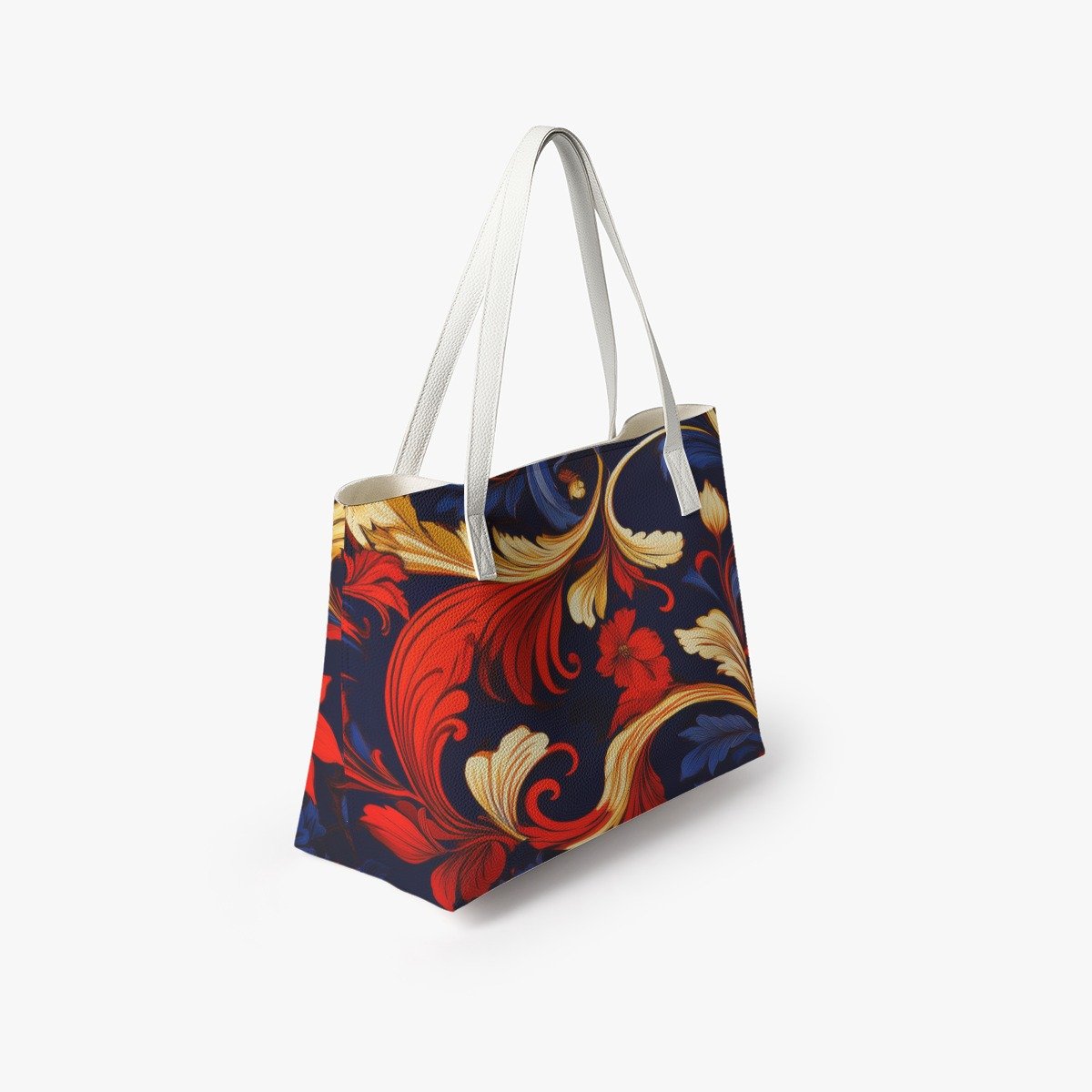 Stylish PU Leather Tote Bag - Image 3