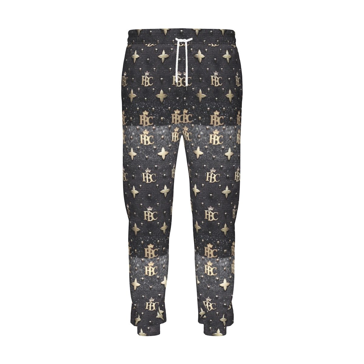 FullbreedCustom Print Men's Sweatpants With Waistband