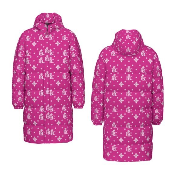 FullbreedCustom  Print Unisex Long Down Jacket