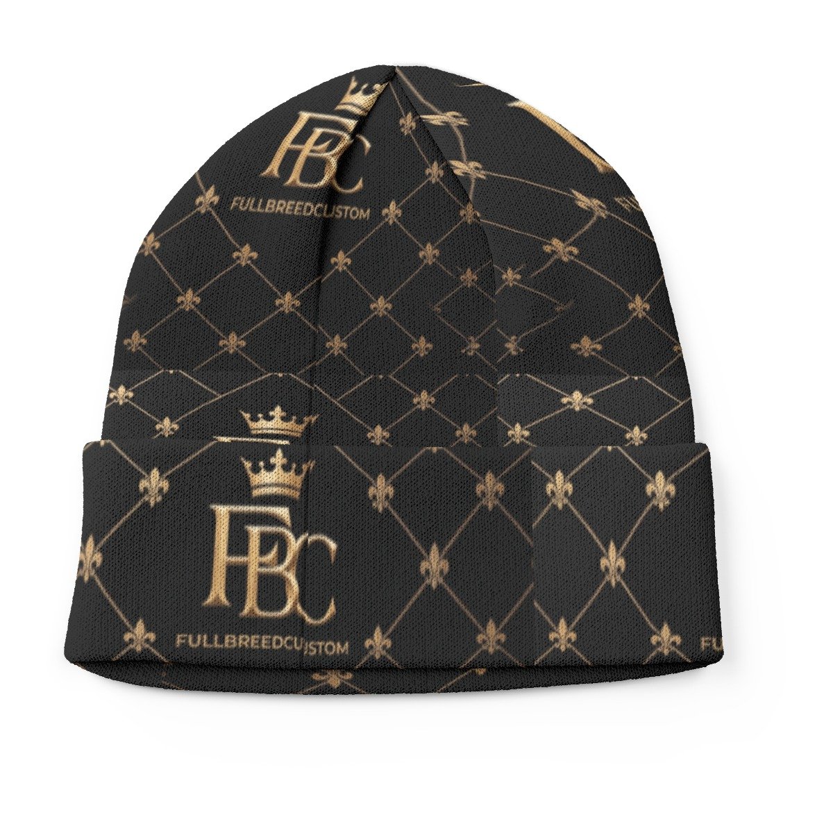 FullbreedCustom Print Knitted Hat - Image 4