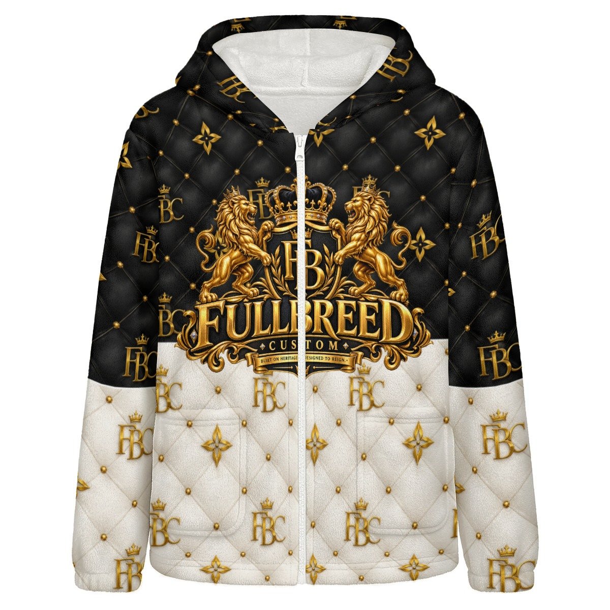 FullbreedCustom Print Unisex Cozy Cat Ear Hoodie