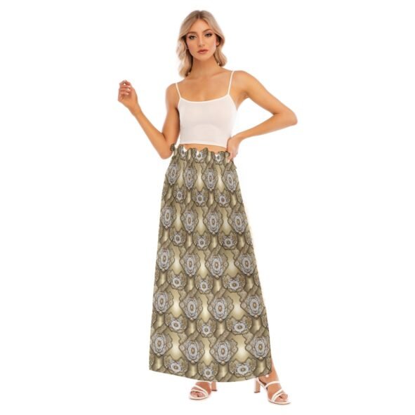 All-Over Print Women's Side Split Skirt