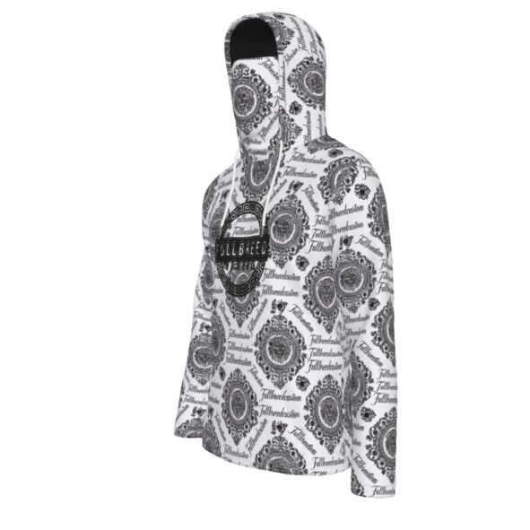 All-Over Print Men's Pullover Hoodie With Mask