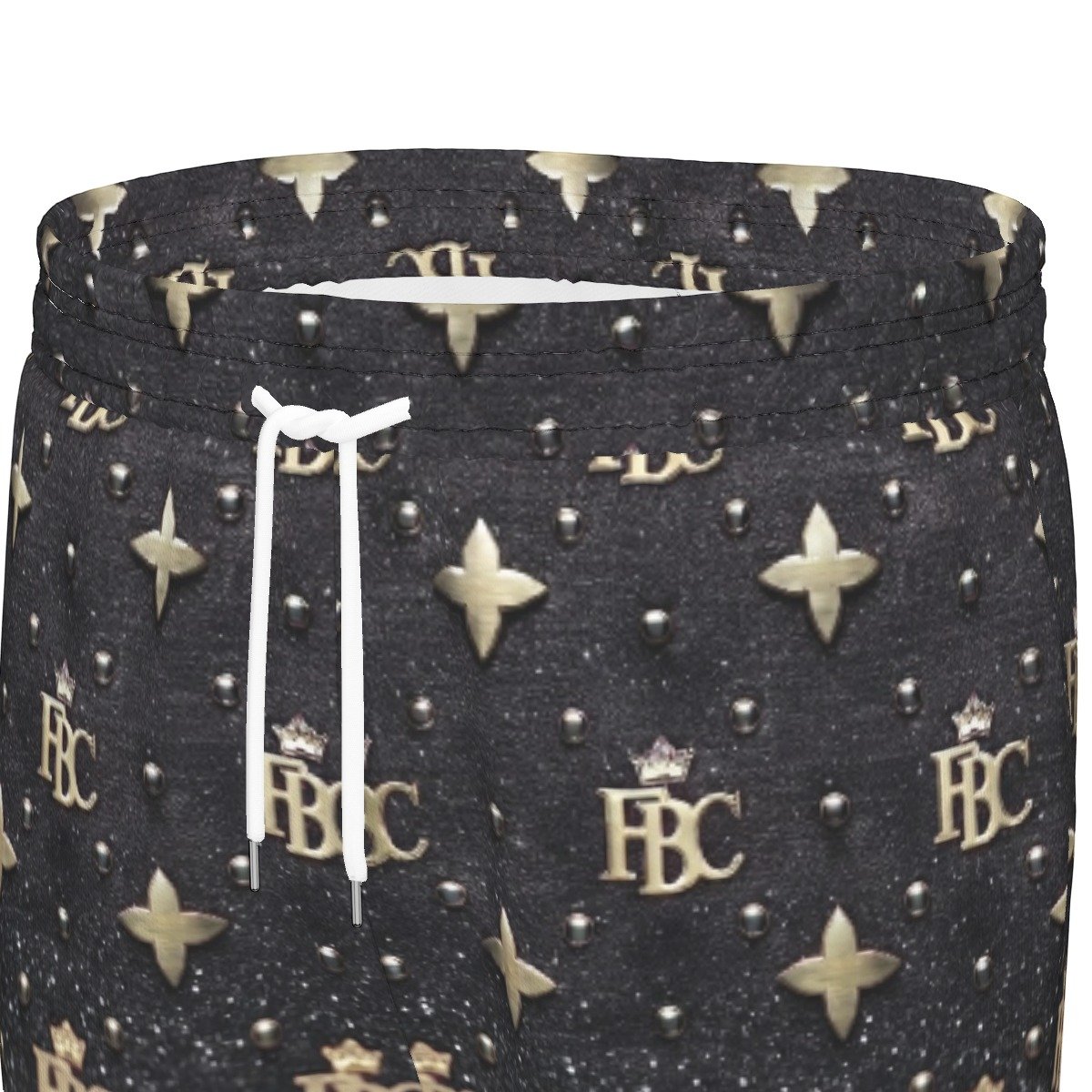FullbreedCustom Print Men's Sweatpants With Waistband - Image 5