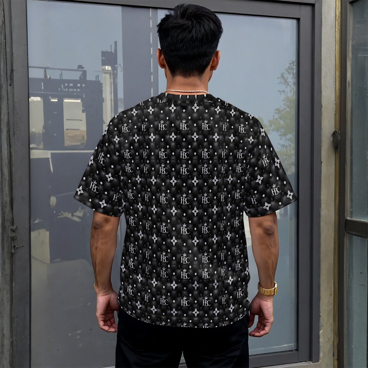FullbreedCustom Print Unisex Drop-shoulder T-shirt|180GSM - Image 2