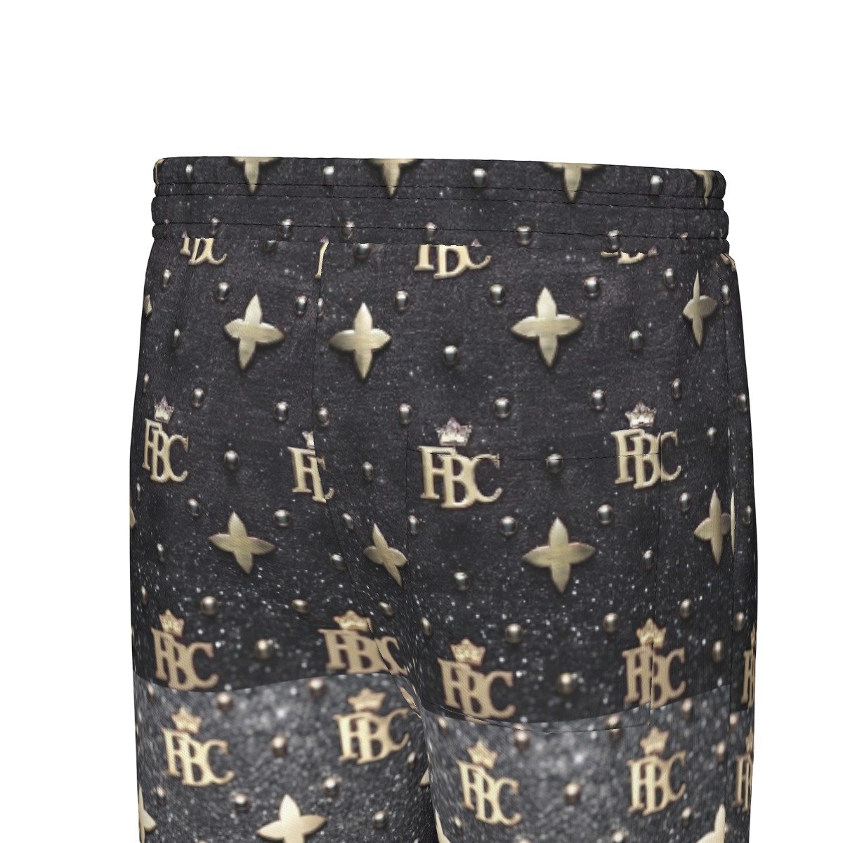 FullbreedCustom Print Men's Sweatpants With Waistband - Image 6