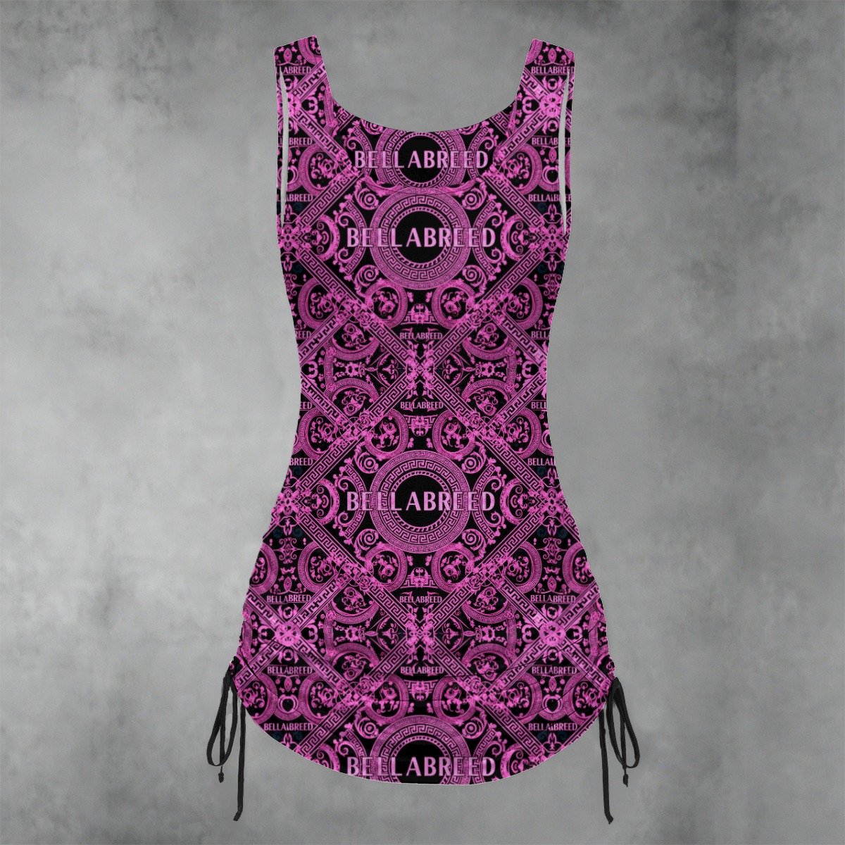 All-over print Women's Layered Dress sets